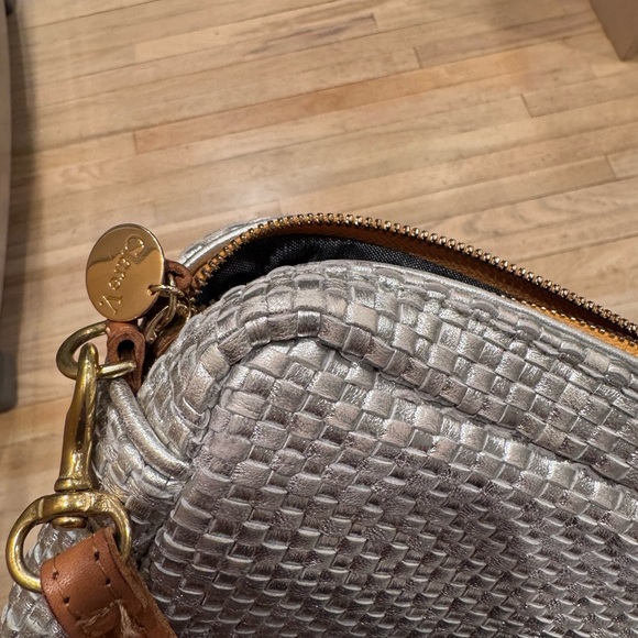 Clare V. Midi Sac - Silver Woven - Picture 11 of 11